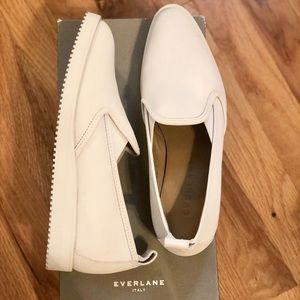 Everlane Street Shoe Slip On Sneaker White fits 7